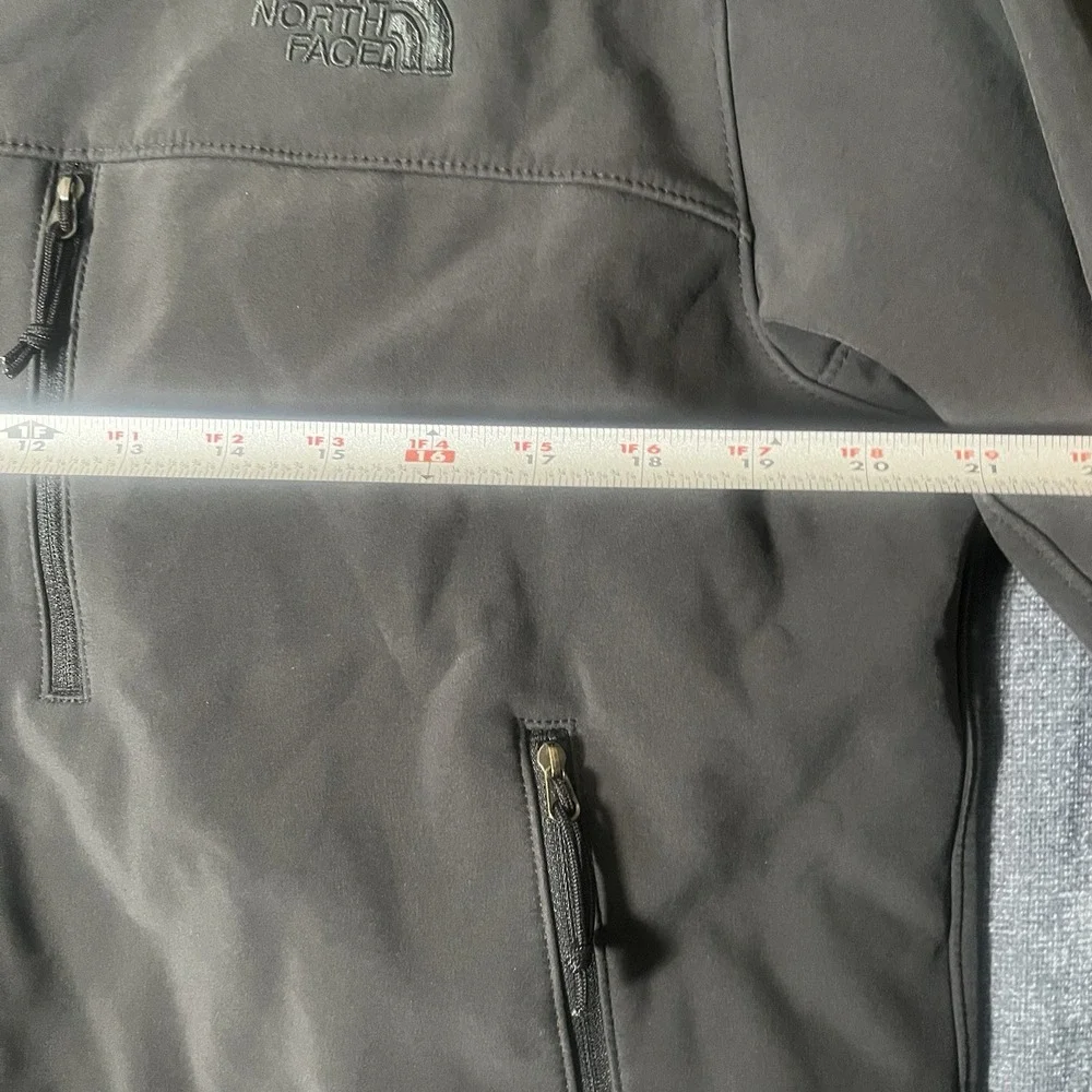 The North Face Apex Bionic Mens Jacket Large L Gray WindWall Softshell Coat